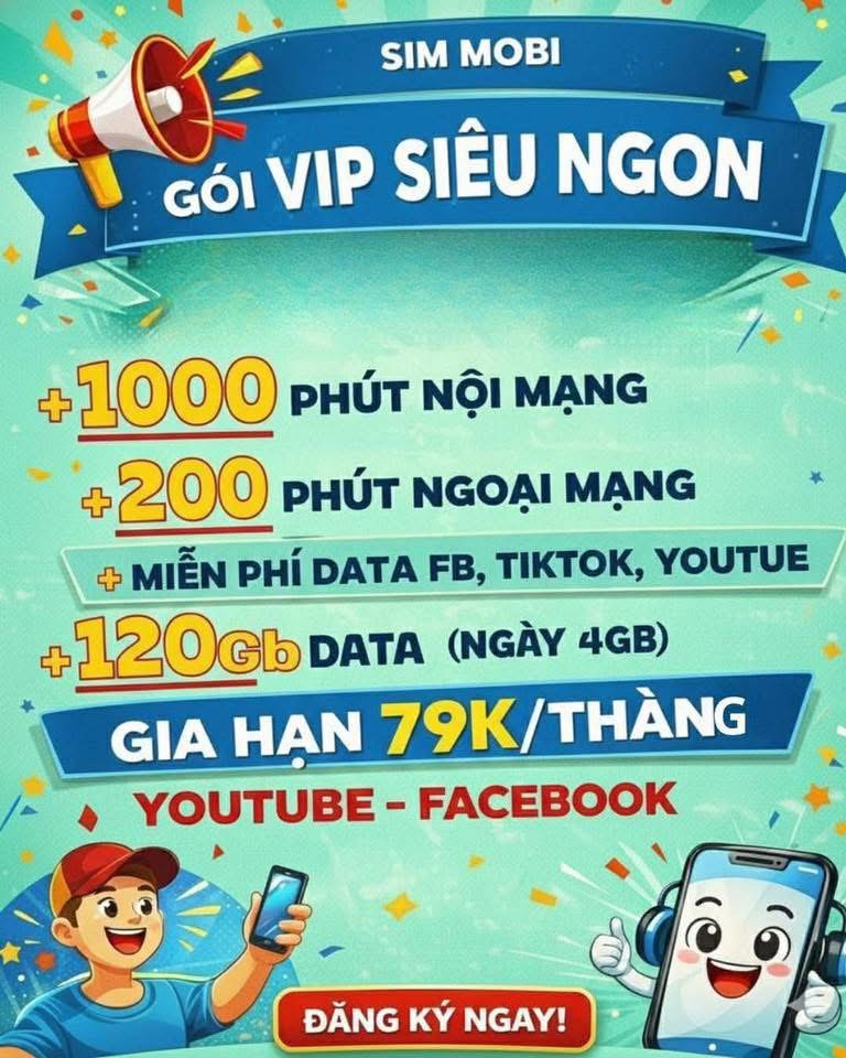 SIM 5G MOBIFONE ƯU ĐÃI DÙNG VÀO MẠNG VÀ GỌI