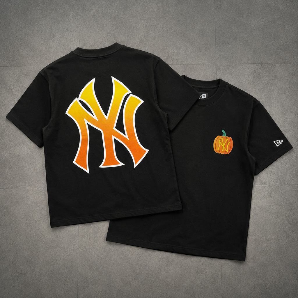 Áo Thun New Era NY Yankee Halloween Đen  13586544