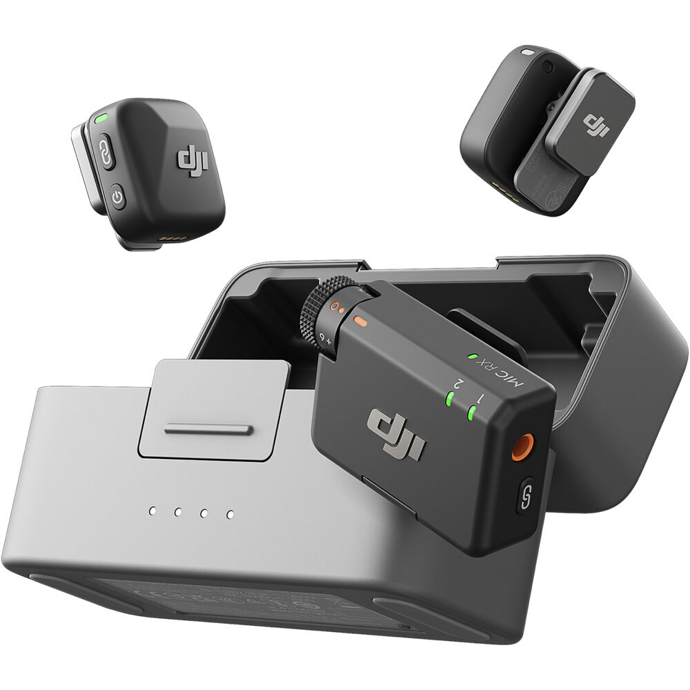 DJI MIC MINI (2 TX + 1 RX + CHARGING CASE) - Open Box 