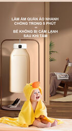 Máy sấy quần áo mini