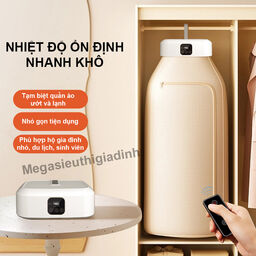 Máy sấy quần áo mini