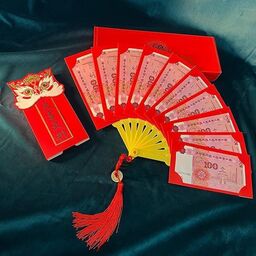Lì xì quạt hottrend - 1 cây 10 bao