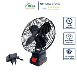 Bộ Quạt chân pin phổ thông - Bộ gồm Thân quạt + Pin 15Cell + Sạc