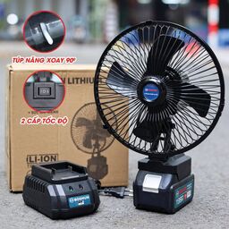 Thân quạt chạy pin Mikita - Có Quay (Túc Năng) - 2 Tốc độ gió - Gồm Thân quạt…