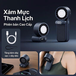 Quạt cầm tay JF168/A228 Pin 6000 mah
