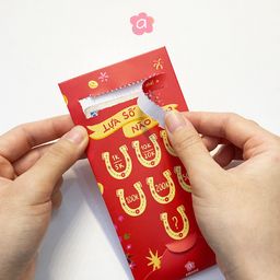 Lì xì túi mù. Xé túi mù nhận lì xì - Set 100 cái - Độc lạ 2026