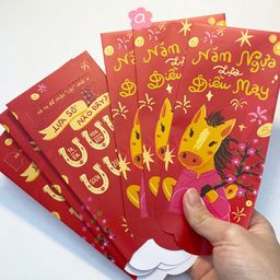 Lì xì túi mù. Xé túi mù nhận lì xì - Set 100 cái - Độc lạ 2026