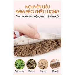 Thảm Ngải Cứu Đông Y Mộc Chi - Xanh
