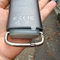 Quạt Mini Cầm Tay JF181 - Vỏ Nhôm - Sò Lạnh - Pin 6000mAh