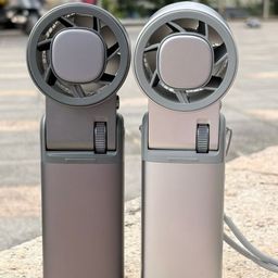 Quạt Mini Cầm Tay JF181 - Vỏ Nhôm - Sò Lạnh - Pin 6000mAh