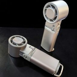 Quạt Mini Cầm Tay JF181 - Vỏ Nhôm - Sò Lạnh - Pin 6000mAh