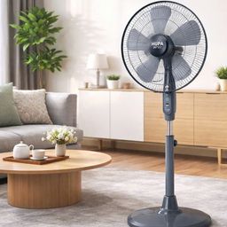 Quạt cây ĐK giọng nói - Động cơ DC Inverter - 5 cánh - DU1608