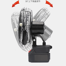 Thân quạt 8inch Chạy pin Phổ thông. Không kèm pin sạc