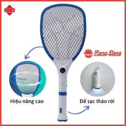 Vợt Muỗi Rạng Đông - Vợt Bắt Muỗi Kết Hợp Đèn Pin Tháo Rời Dễ Cắm Sạc - Model…