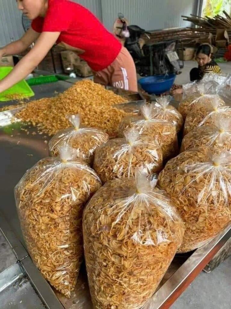 Hành phi Kinh Môn gói 500g