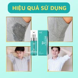 {che tên} Xịt Khử Mùi Hôi Nách 60ml Giữ Vùng Cánh Luôn Khô Ráo Ngăn Tiết Mồ Hôi
