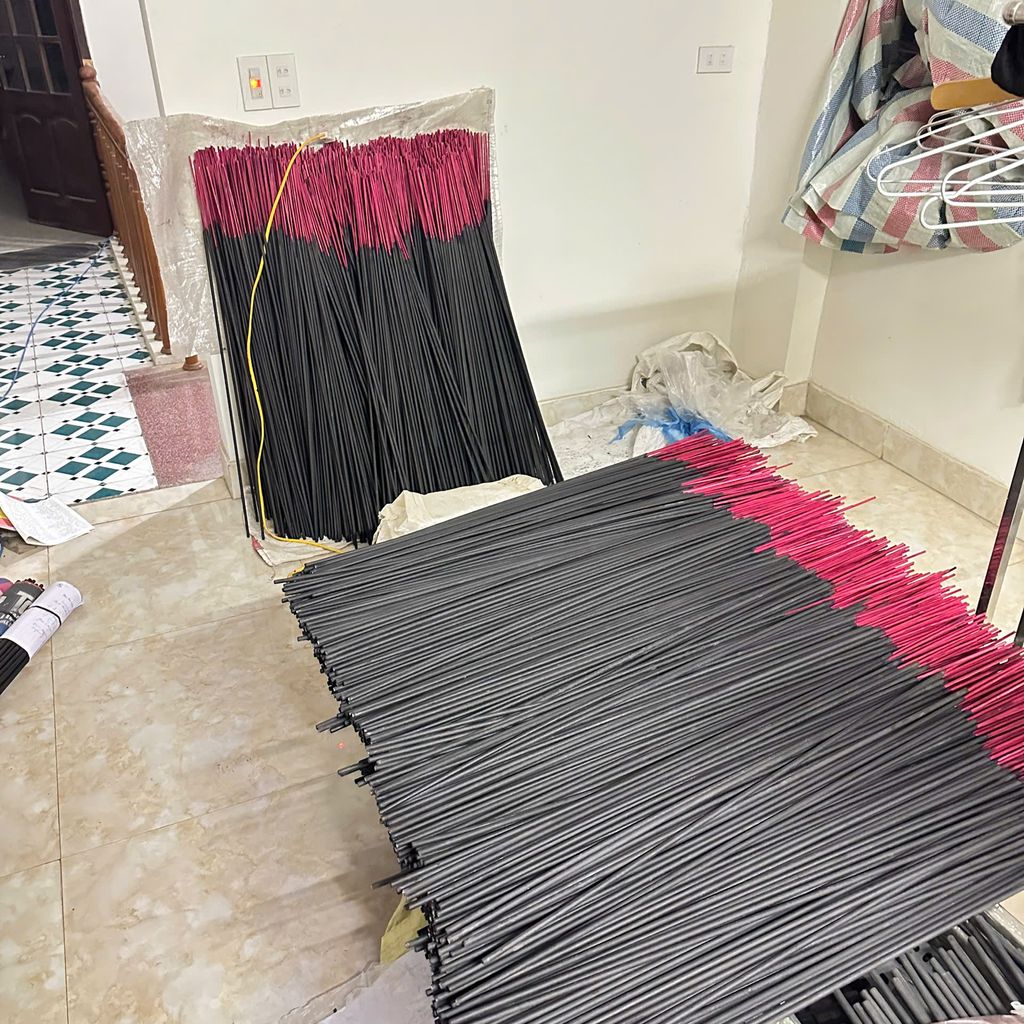 Hương đen gia truyền Đồng Mỗ - Loại sào chân to - bó 10 nén