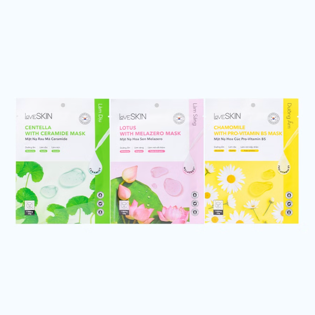 (Oder giao sau 2-4 ngày) Mặt nạ LoveSkin (23g)
