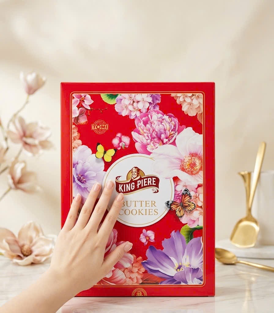 Bánh quy bơ King Piere hộp 500g