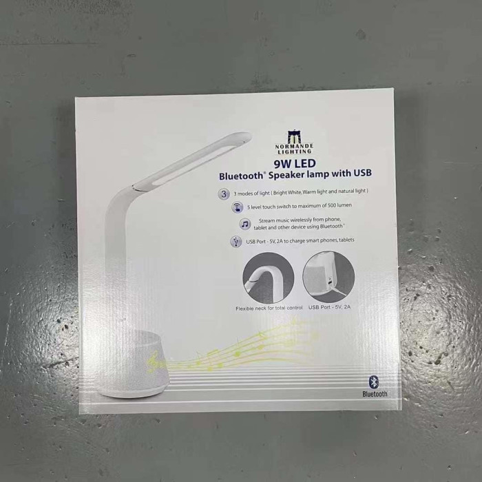 Đèn bàn chống cận kiêm Loa Bluetooth hãng Normande Lighting - Ảnh 10
