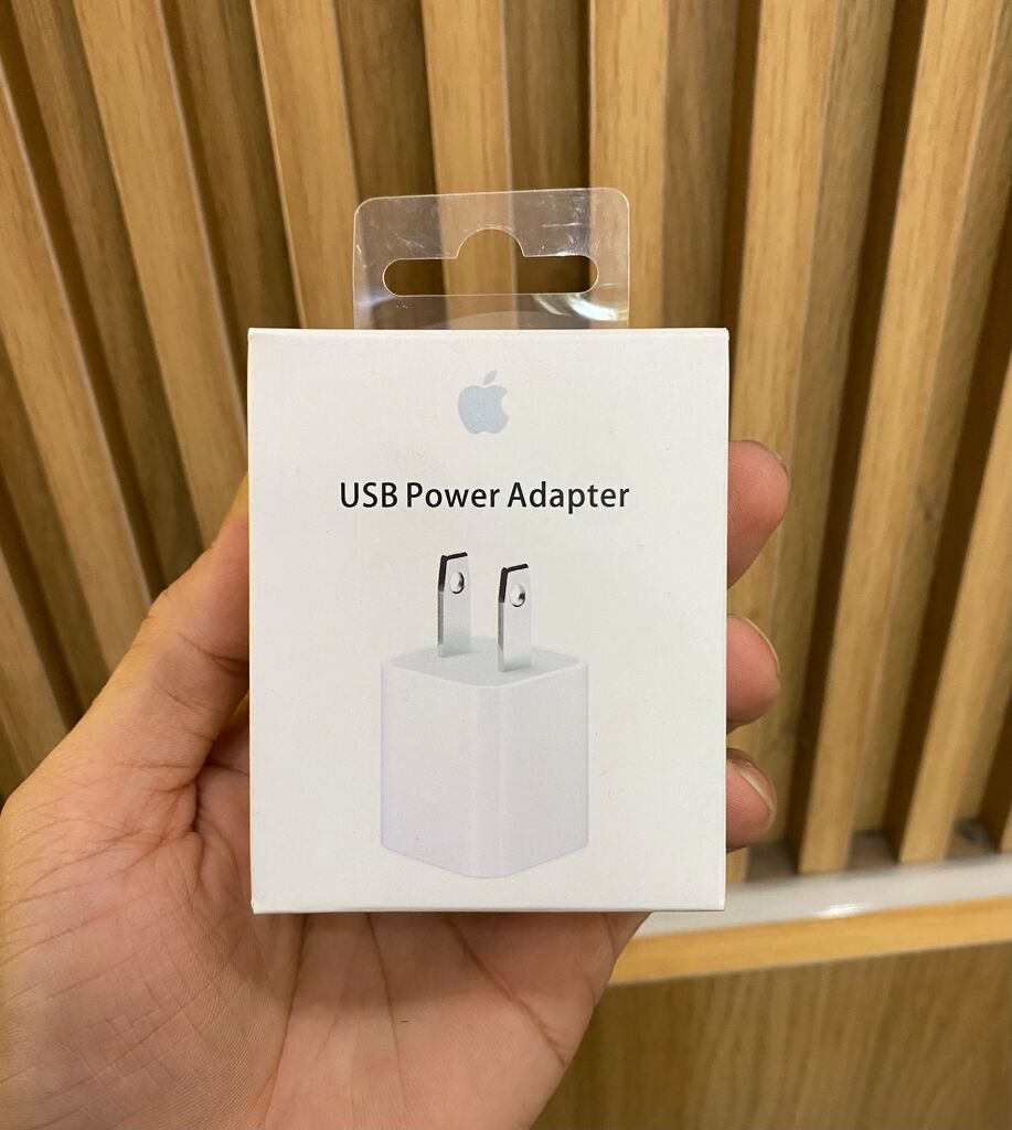 Củ sạc vuông iphone 1A fullbox - fake