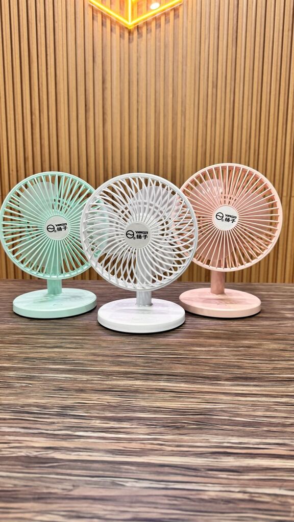 Quạt bàn tích điện YANGZI JXI6 , quạt sạc pin , nguồn 5V , công suất 4W tiết kiệm điện - Ảnh 5