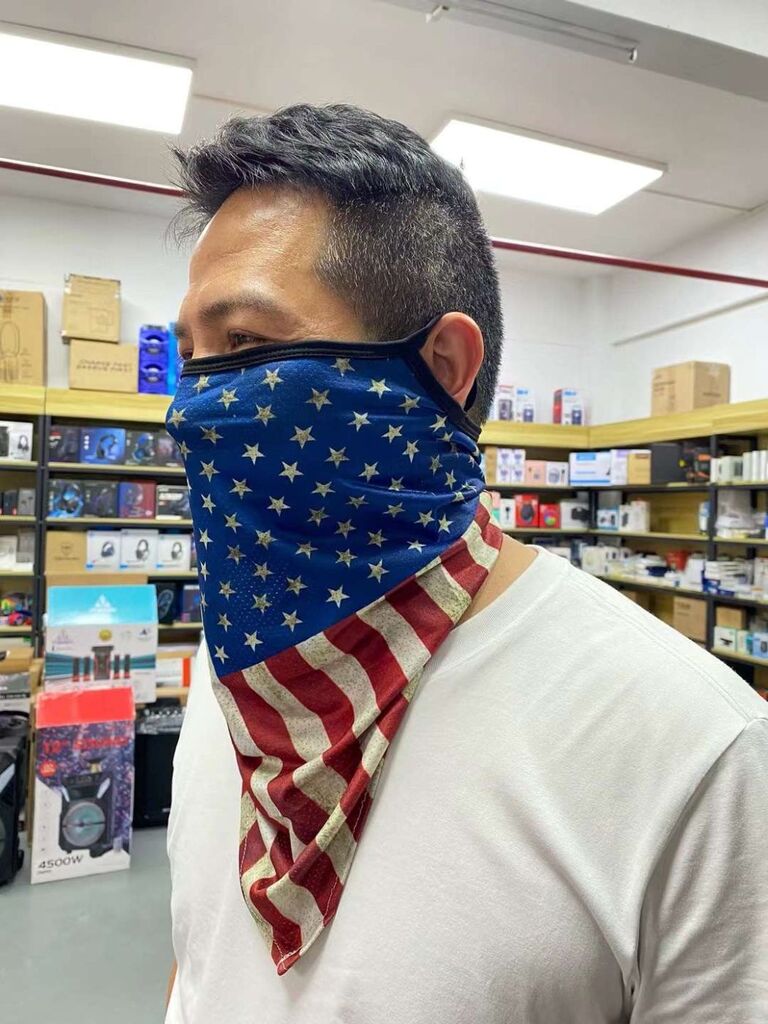 Hộp 4 chiếc Khăn quàng che mặt EWAKA , nhiều hoạ tiết , vải co giãn ( hàng Amazon Mỹ ) - Ảnh 6