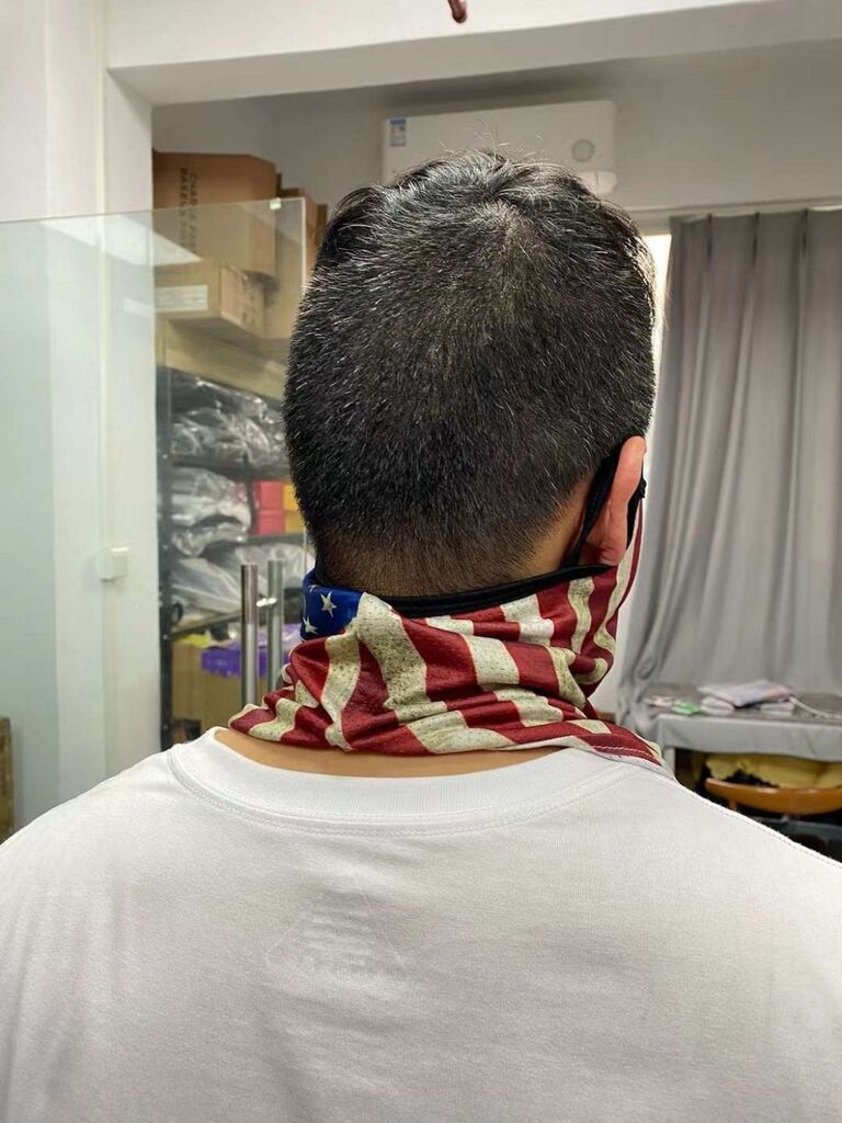 Hộp 4 chiếc Khăn quàng che mặt EWAKA , nhiều hoạ tiết , vải co giãn ( hàng Amazon Mỹ ) - Ảnh 7