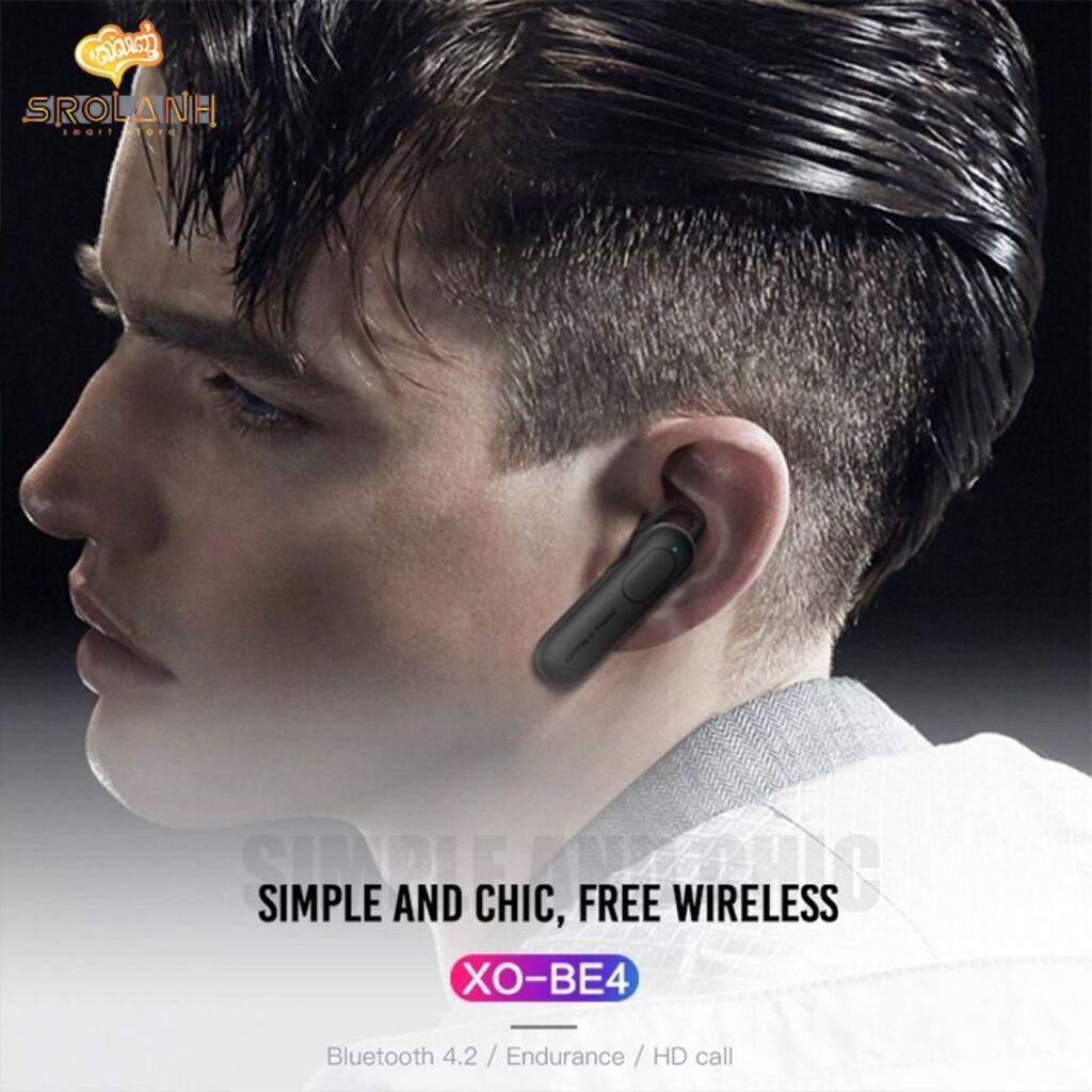 Tai nghe Bluetooth hãng XO BE4 ( màu trắng) TRƯNG BÀY - Ảnh 5
