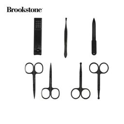 Bộ bấm móng tay, dũa, kéo … 7 món chính hãng Brookstone ( Mỹ )