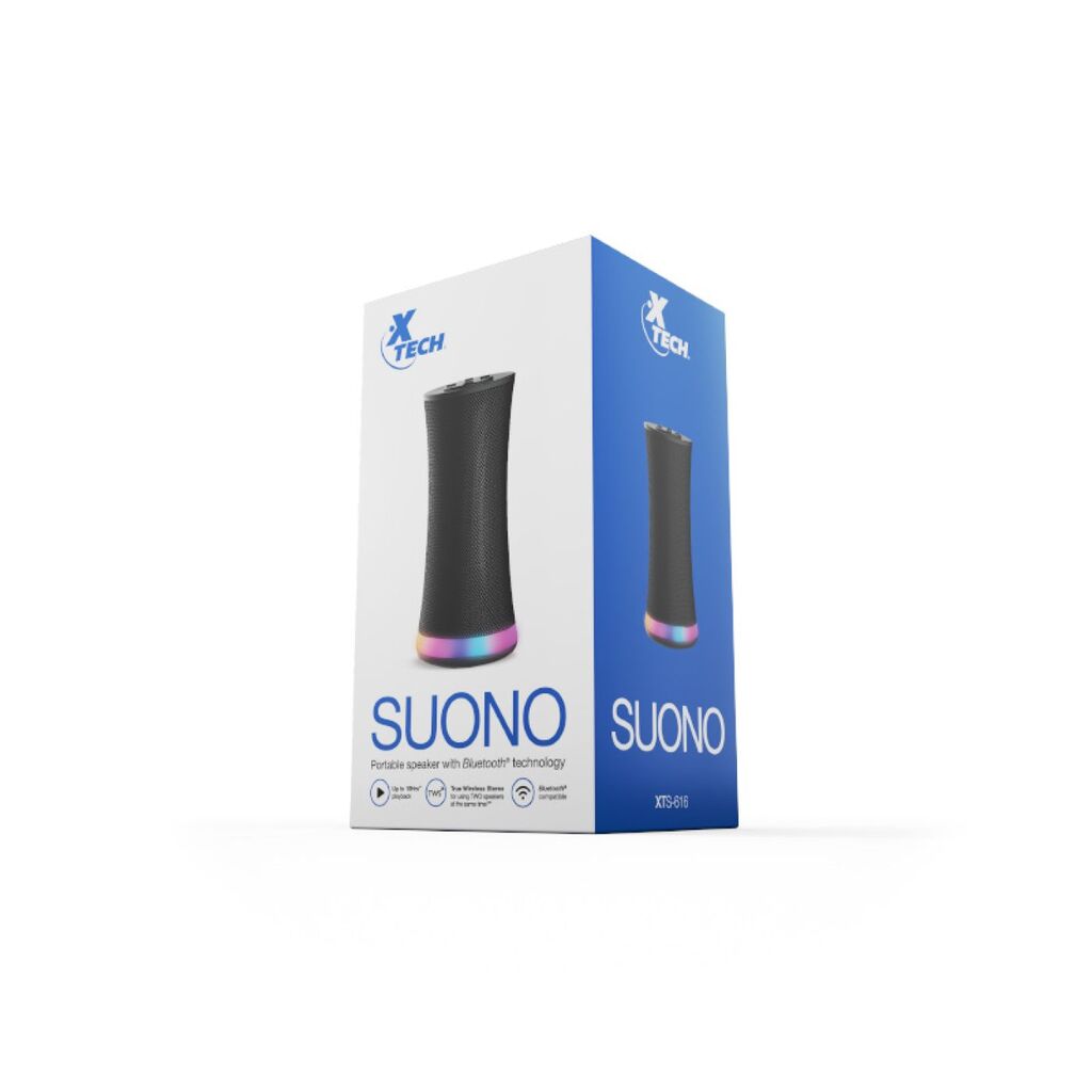 Loa di động XTECH SUONO , Bluetooth 5.0 , TWS , công suất 5W