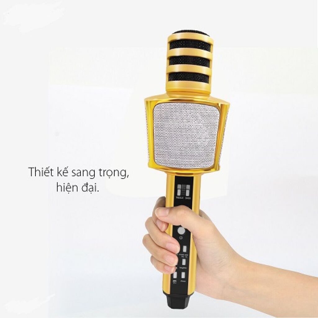 Mic hát Karaoke di động Drapow MD4 - hộp xấu - Ảnh 3