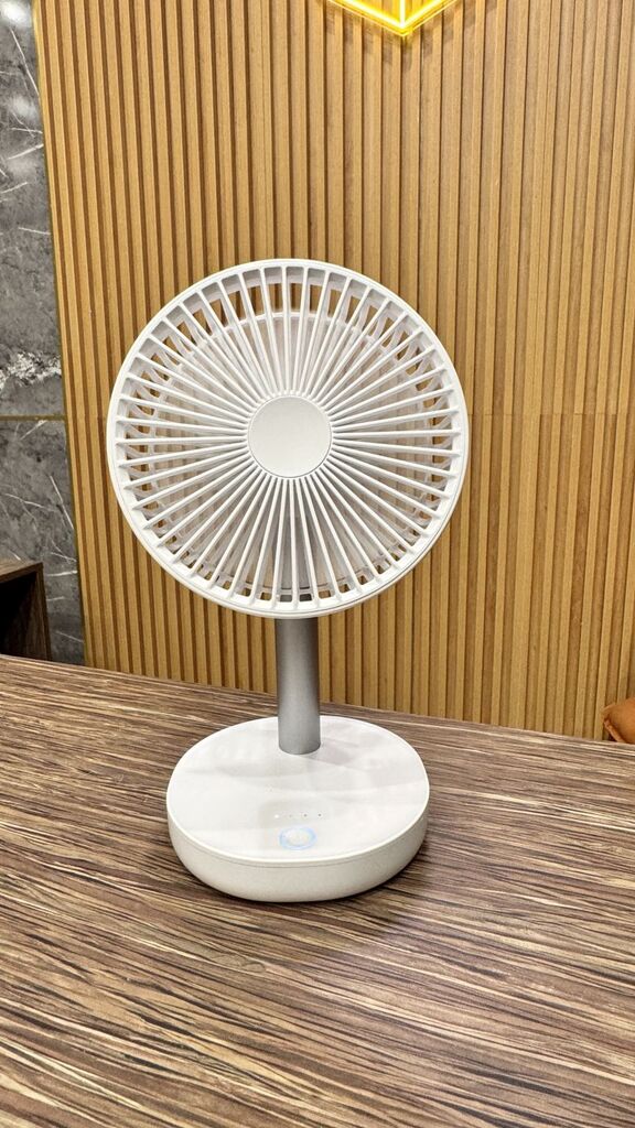 Quạt sạc tích điện để bàn Xiaomi JIPIN JP-F05 , có 5 cánh quạt , ngăn chứa hương liệu - Ảnh 8