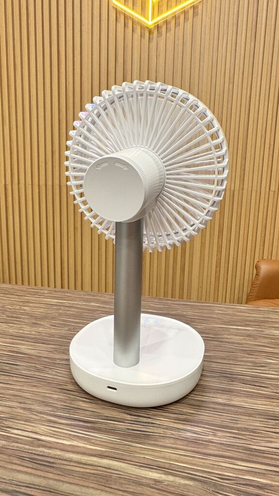 Quạt sạc tích điện để bàn Xiaomi JIPIN JP-F05 , có 5 cánh quạt , ngăn chứa hương liệu - Ảnh 10