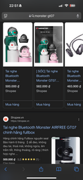 Tai nghe Bluetooth GT07 hãng Monster ( Mỹ )