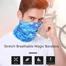 Hộp 4 chiếc Khăn Choàng Cổ Trùm Mặt Tránh Gió, chống nắng & Tia Uv hãng EWAKA…