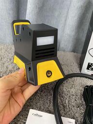 Máy bơm lốp xe hơi Hãng CARSUN , bơm điện oto 100W, có đèn pin ( Hàng Amazon M…