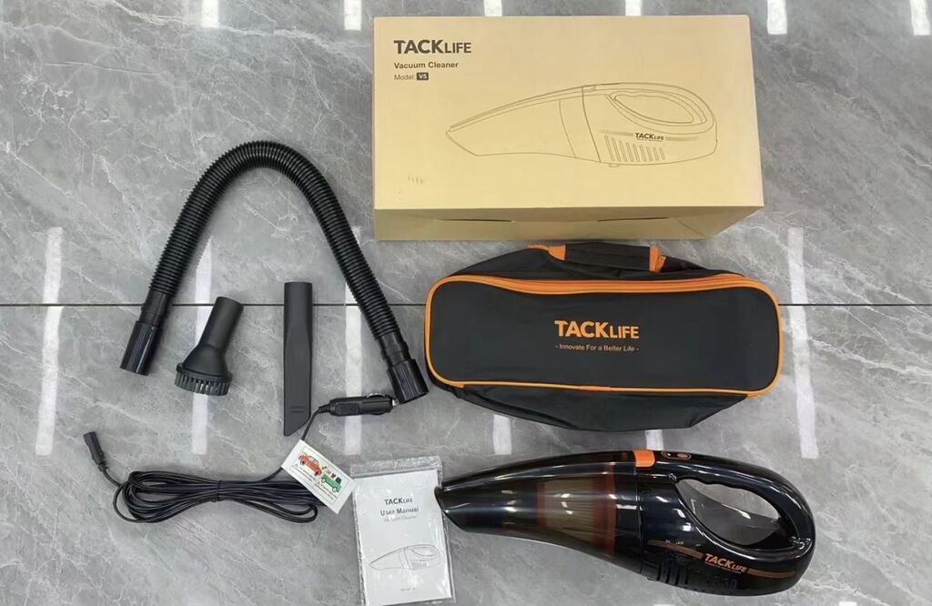 Máy hút bụi cầm tay Tacklife V5 , pin 2000mAh ( thương hiệu Đức )  - Ảnh 2