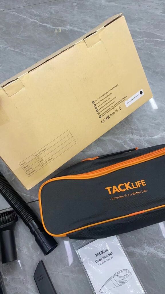 Máy hút bụi cầm tay Tacklife V5 , pin 2000mAh ( thương hiệu Đức )  - Ảnh 7