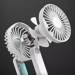 Quạt Cầm Tay XIAOMI Qualitell ZS6003, tích điện, có thể gập gọn, 3 chế độ gió