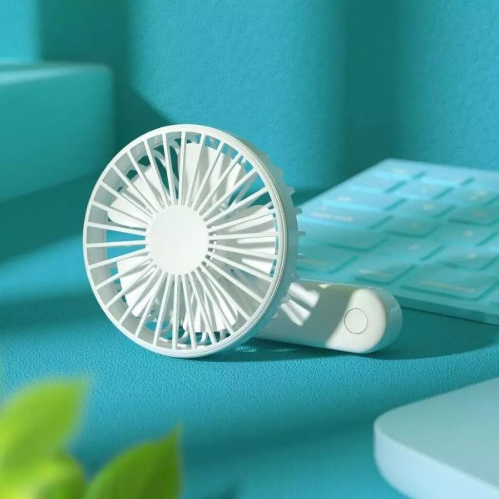 Quạt Cầm Tay XIAOMI Qualitell ZS6003, tích điện, có thể gập gọn, 3 chế độ gió - Ảnh 6
