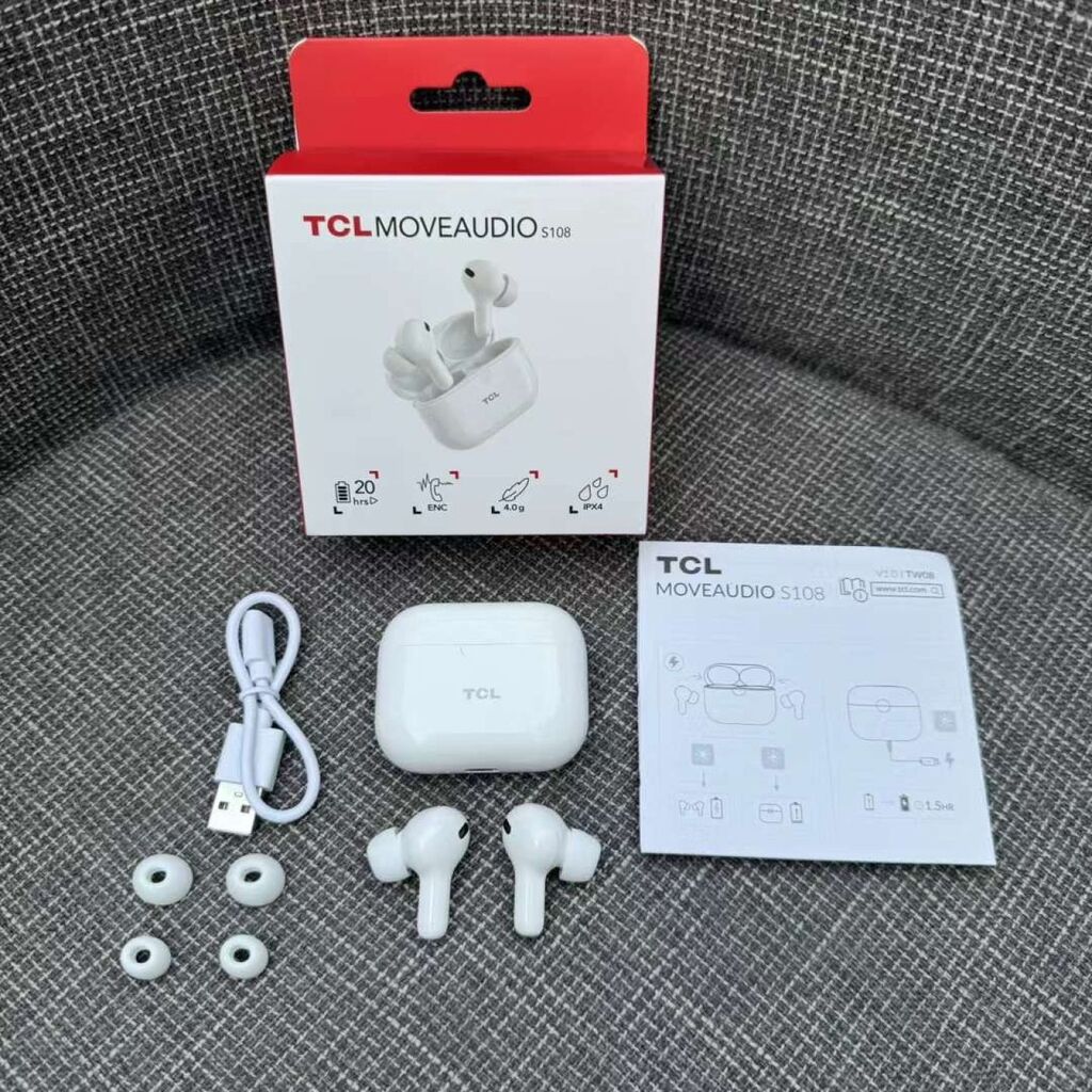 Tai nghe Bluetooth TWS hãng TCL MOVEAUDIO S108 - Ảnh 6