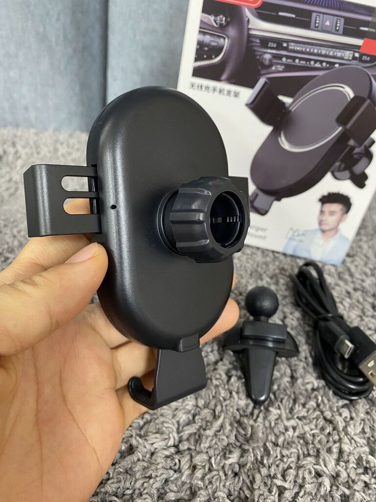 Giá đỡ & sạc không dây điện thoại trên Oto hãng BYZ N11 , sạc xe hơi 10w - Ảnh 4