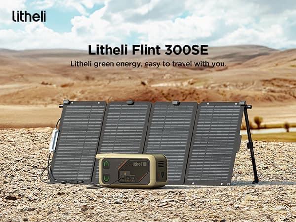 Trạm sạc di động Litheli Flint 300 - B300SE , công suất 300W , 62.400mAh , sạc điện 220V - Ảnh 2