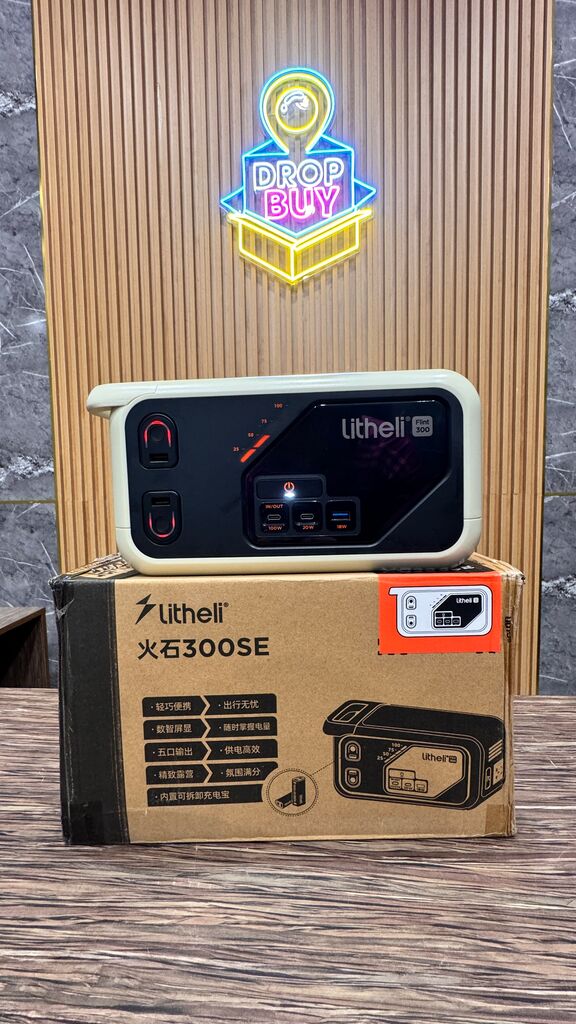 Trạm sạc di động Litheli Flint 300 - B300SE , công suất 300W , 62.400mAh , sạc điện 220V