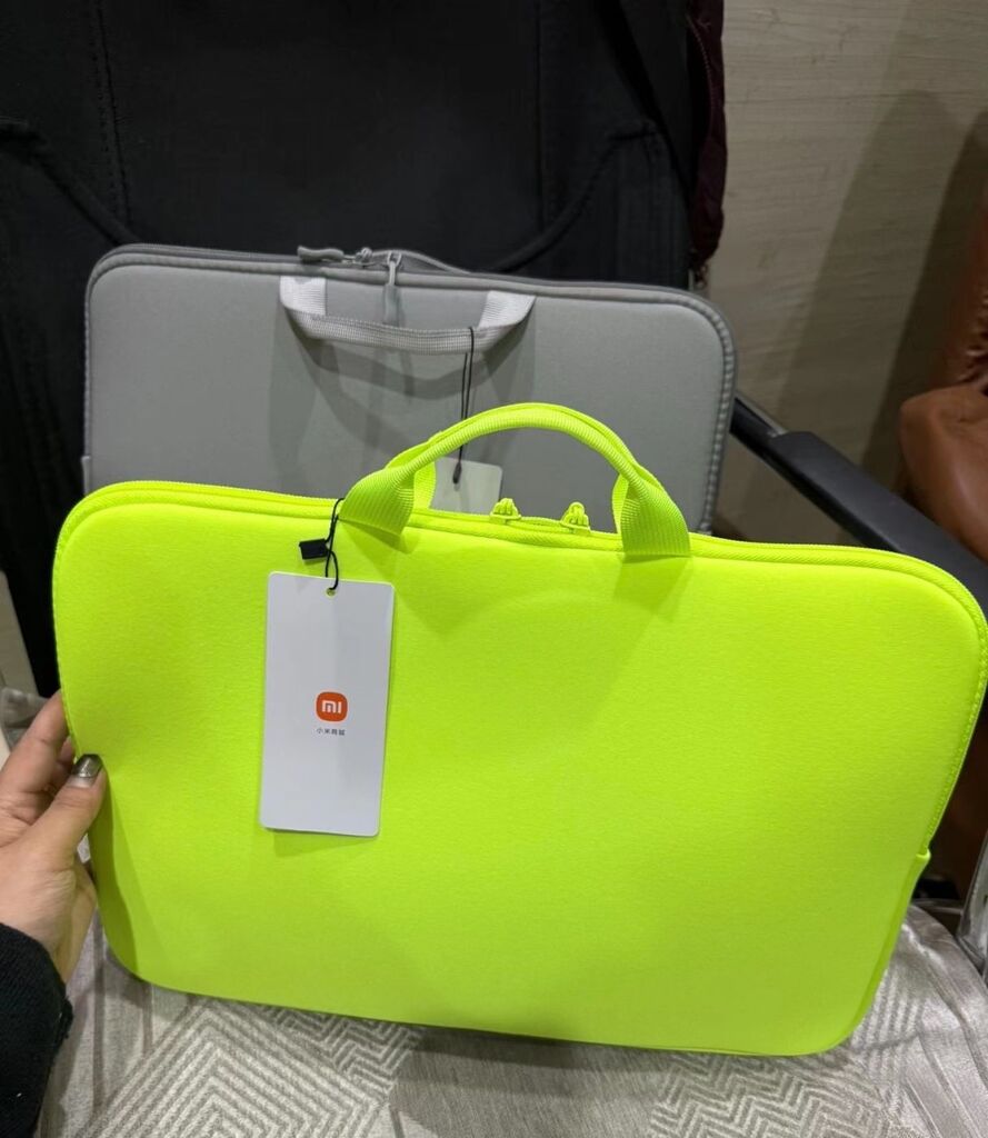 Túi đựng Laptop hãng Xiaomi XANH LÁ  ( cỡ 13-15.6 inch )  - Ảnh 5