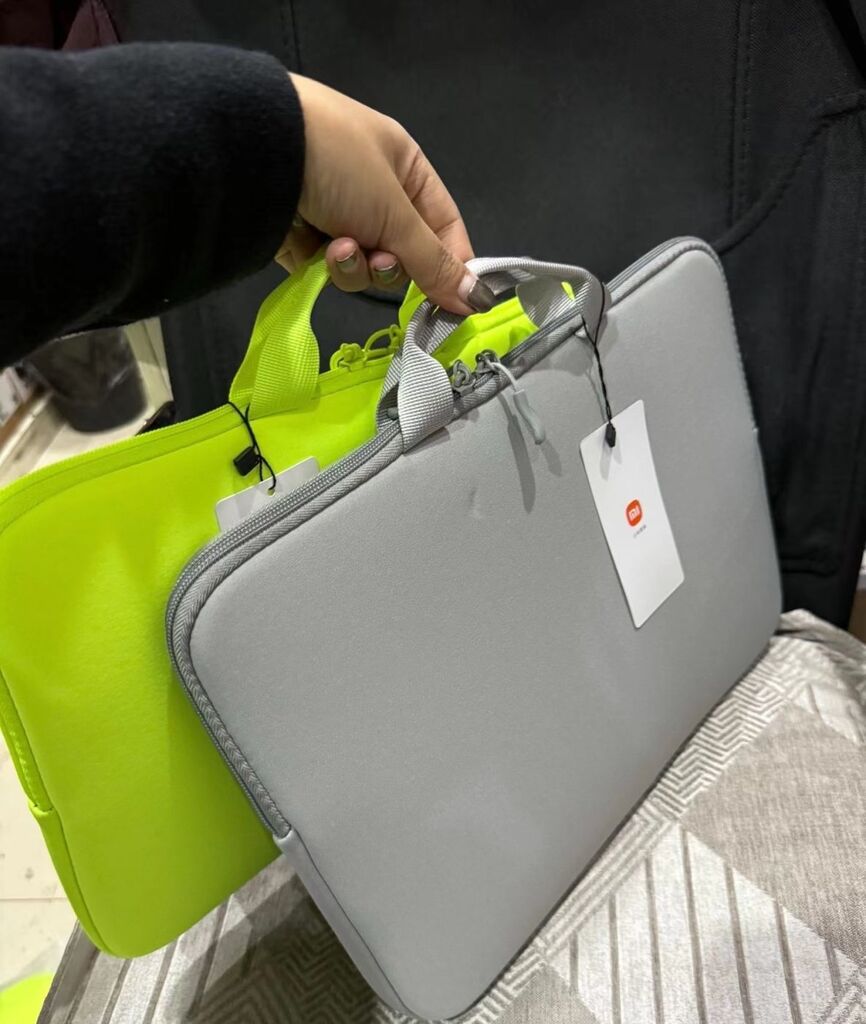 Túi đựng Laptop hãng Xiaomi XANH LÁ  ( cỡ 13-15.6 inch )  - Ảnh 7