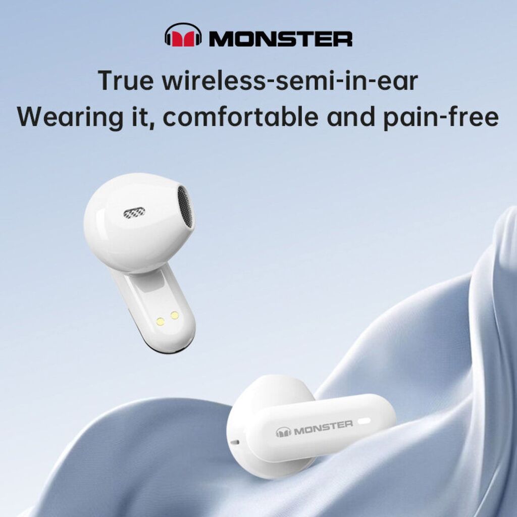 Tai nghe TWS M1007 hãng Monster SuperSlim AirLink - chip Qualcomm aptX - Ảnh 7