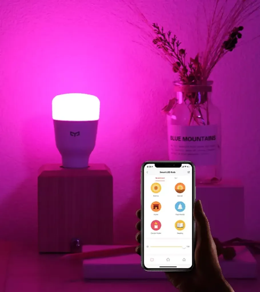 Bóng đèn thông minh XIAOMI Yeelight Led Smart Bulb 1S -Có Apple HomeKit - Bản quốc tế - Ảnh 5