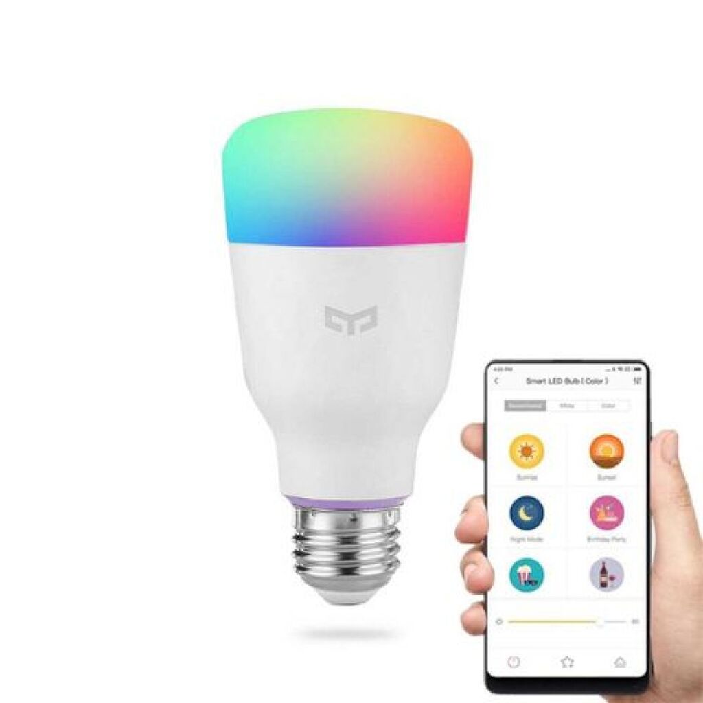Bóng đèn LED thông minh XIAOMI Yeelight W3 E26/E27, điều khiển App, đèn RGB, bản quốc tế - Ảnh 3